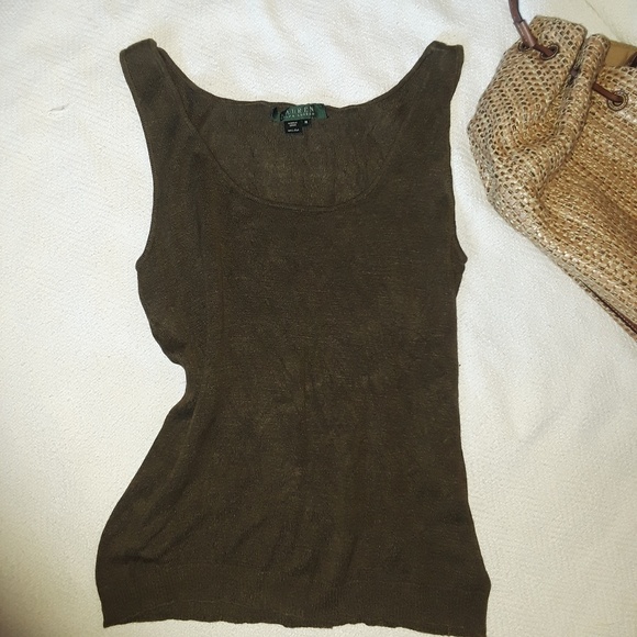 Ralph Lauren 100% silk top - Picture 2 of 3